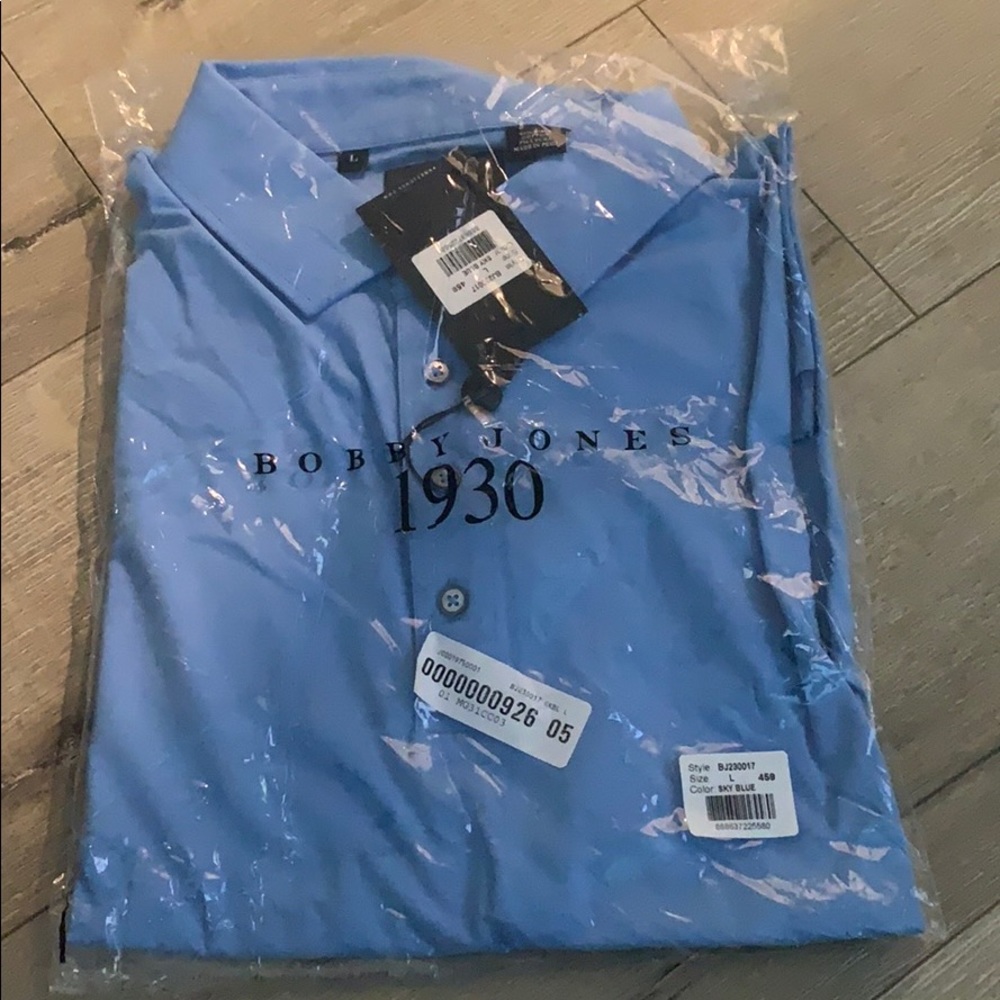 Brand new Bobby Jones men’s stretch polo
